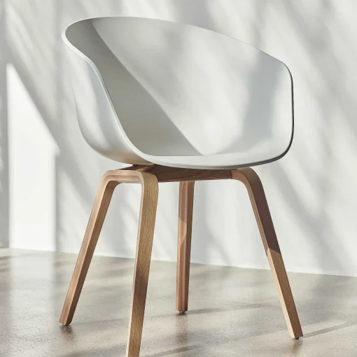 HAY Chairs*Aac 22 Chair | Oak/White