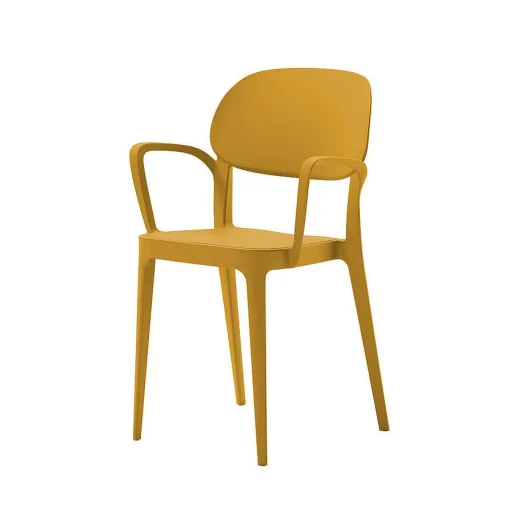 Alma Outdoor Chairs*Amy | Armchair | Amber Yellow