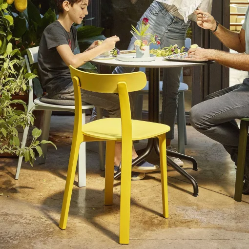 Vitra Chairs*Apc - All Plastic Chair | Buttercup, Two Tone