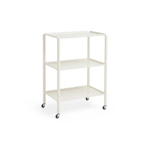 HAY Coffee Tables*Arcs Trolley | Carrello | Eggshell