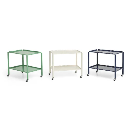 HAY Coffee Tables*Arcs Trolley | Trolley | Eggshell