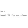 Innovation Living Sofa Beds*Aslak Sofa Bed | 507 | Spring Nordic Mattress | 140-200 Cm