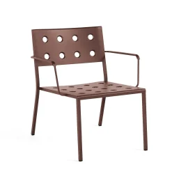 HAY Sofas And Armchairs*Balcony Lounge Armchair | Outdoor Armchair | Iron Red