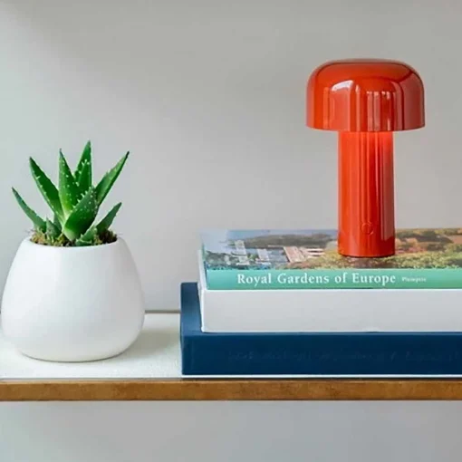 Flos Pendant Lights*Bellhop Battery | Table Lamp | Brick Red| Ex Display