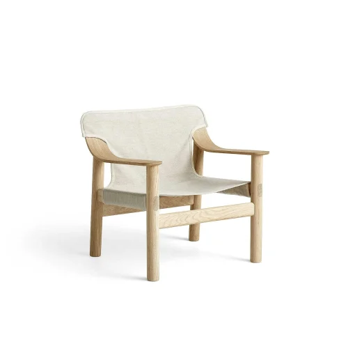 HAY Single Armchairs*Bernard | Armchair | Oak - Raw Canvas