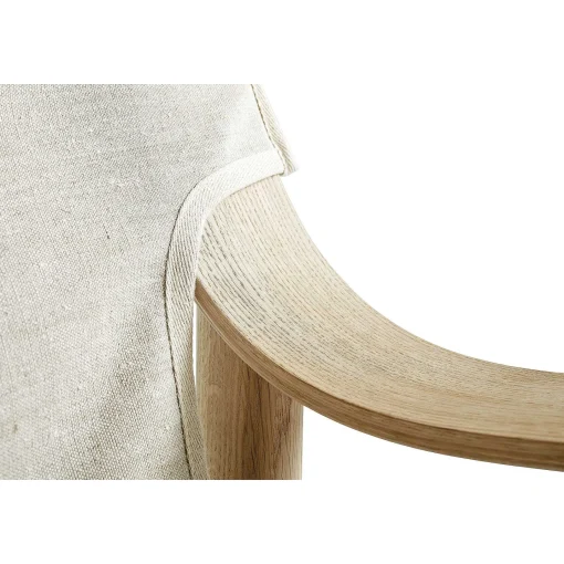 HAY Single Armchairs*Bernard | Armchair | Oak - Raw Canvas