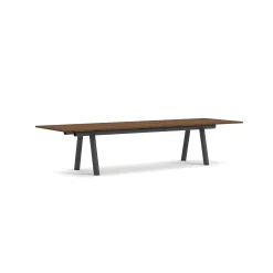 HAY Dining Tables*Boa | Table | Walnut/Black - L 350