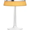 Flos Pendant Lights*Bon Jour | Chrome - Fabric Crown
