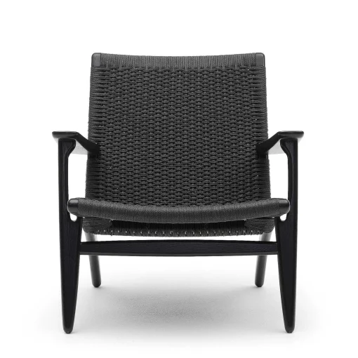 Carl Hansen & Søn Single Armchairs*Ch25 | Armchair | Oak - Black Papercord