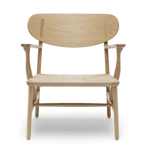 Carl Hansen & Søn Single Armchairs*Ch22 | Chair | Oiled Oak - Natural Paper Cord
