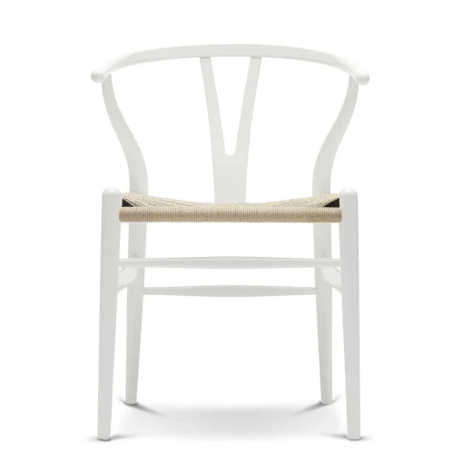 Carl Hansen & Søn Chairs*Ch24 Wishbone Chair | Beech | White - Ex Display