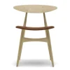 Carl Hansen & Søn Chairs*Ch33P | Table - Oiled Oak - Cognac Leather