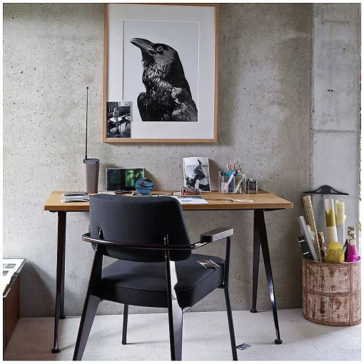 Vitra Desks And Office Tables*Compas Direction | Desk | Oiled Solid Natural Oak