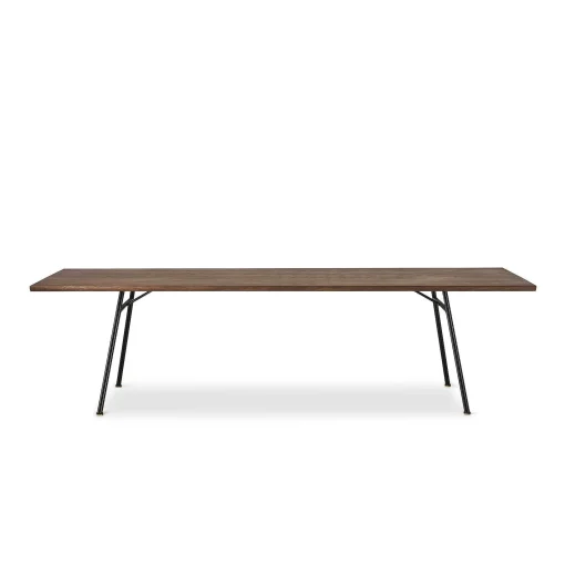 DK3 Extending Tables*Corduroy Table | Rectangular Table | Walnut - 180/100