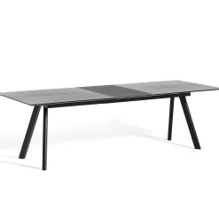 HAY Extending Tables*Cph 30 Table Extendable | Black Lacquered Oak | L 200/400
