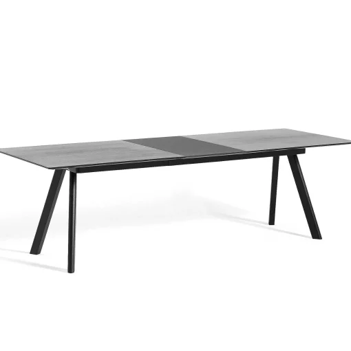 HAY Extending Tables*Cph 30 Table Extendable | Black Lacquered Oak | L 200/400