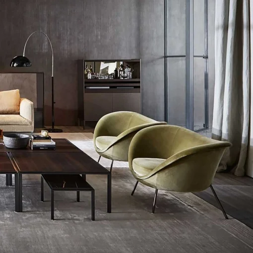 Molteni Single Armchairs*D.154.2 A - Heritage Collection | Armchair