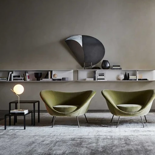 Molteni Single Armchairs*D.154.2 A - Heritage Collection | Armchair