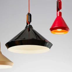 Zava Pendant Lights*Driyos O50 | Suspension Lamp | Black