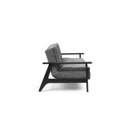 Innovation Living Sofa Beds*Dublexo Frej Sofa Bed | 563 - Black Oak | 115-210 Cm