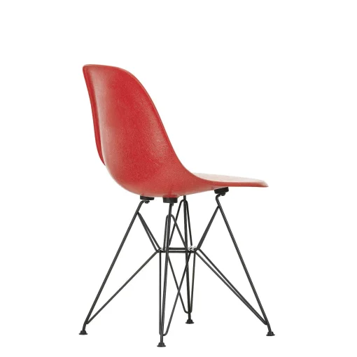 Vitra Chairs*Eames Fiberglass Side Chair Dsr | Eames Classic Red - Black