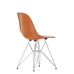 Vitra Chairs*Eames Plastic Chairs Dsr | Chrome Base - Rusty Orange