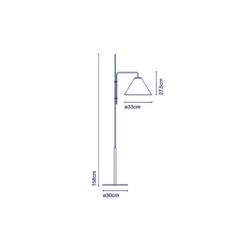 Marset Pendant Lights*Funiculi Fabric | Floor Lamp | White