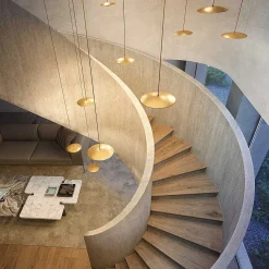 Marset Pendant Lights*Ginger 60 | Pendant Lamp | Brushed Brass