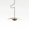 Marset Pendant Lights*Ginger 20 | Pendant Lamp | Brushed Brass-White