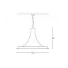 Zava Pendant Lights*Gio | Suspension Lamp - Ral 9005