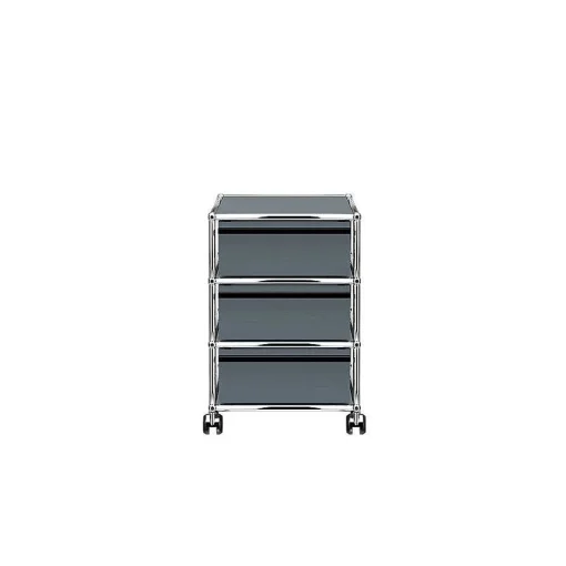 USM Decoration*Haller | Storage Cabinet With Wheels 41X52 - Medium Grey