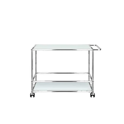 USM Coffee Tables*Harrel | Cart - Matte Silver