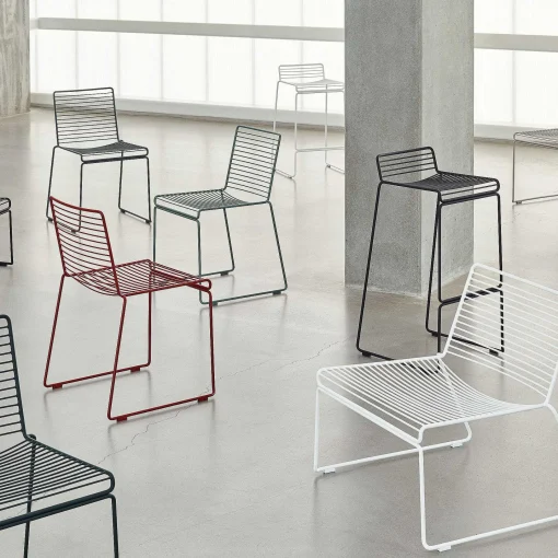HAY Outdoor Chairs*Hee Dining Chair | Asphalt Grey