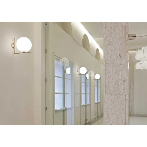Flos Outdoor Wall Lamps*Ic Ceiling Wall 1 | Indoor Brass Finish