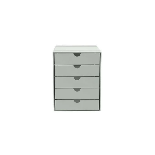 USM Stationery And Accessories*Inos | Container With Drawers C4 | Grey