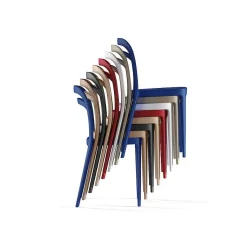Alma Outdoor Chairs*Julie | Chair | Violet Blue