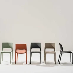 Arper Chairs*Juno 02 | Chair | Rust