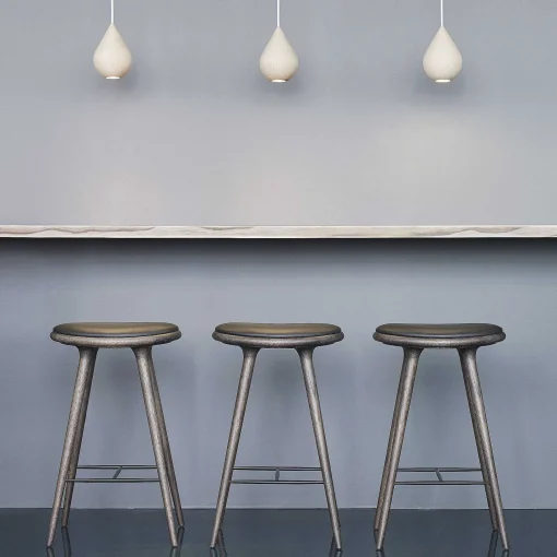 Mater Pendant Lights*Liuku Drop | Matt Lacquer Linden Wood