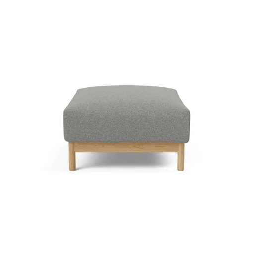 Innovation Living Pouf*Malloy Wood Ottoman | 533