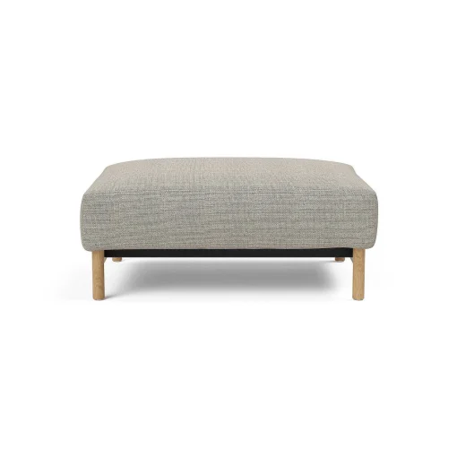 Innovation Living Pouf*Malloy Wood Ottoman | 579