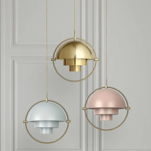 GUBI Pendant Lights*Multi-Lite Pendant | Brass/Small