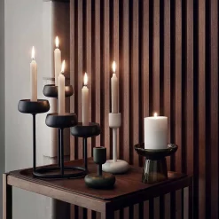Iittala Decoration*Nappula Candle Holder | Powder - 183Mm