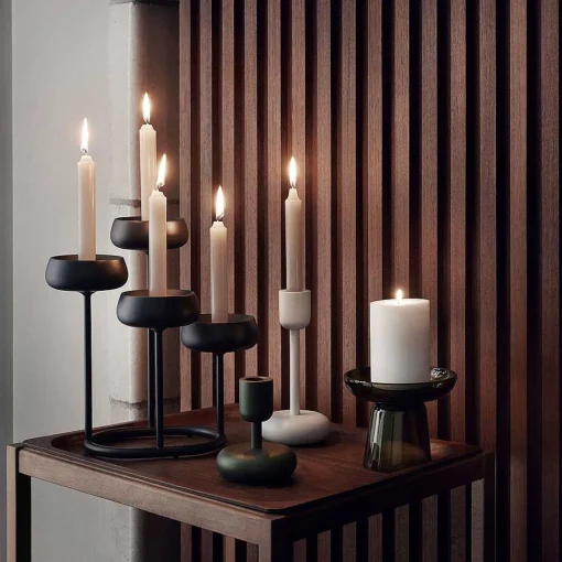 Iittala Decoration*Nappula Candle Holder | Powder - 183Mm