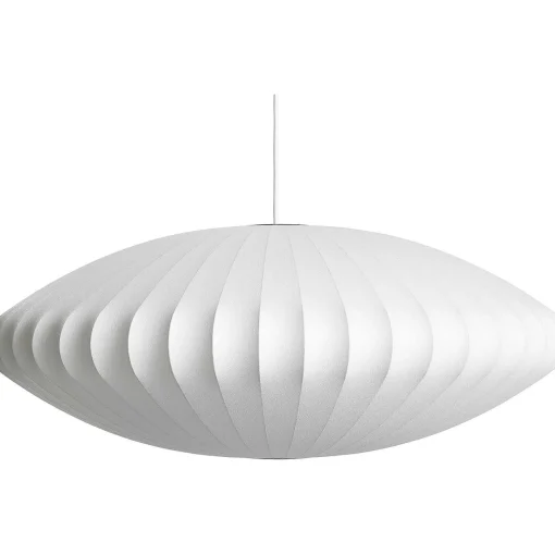 HAY Pendant Lights*Nelson Saucer Bubble Pendant L | Off White