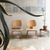 Vitra Coffee Tables*Occasional Table Ltr | Dark Base - Walnut