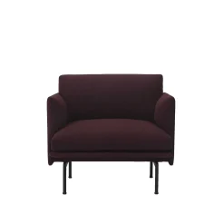 Muuto Single Armchairs*Outline Studio Chair | Armchair | Vidar Fabric
