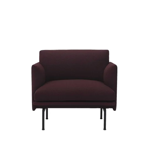 Muuto Single Armchairs*Outline Studio Chair | Armchair | Vidar Fabric