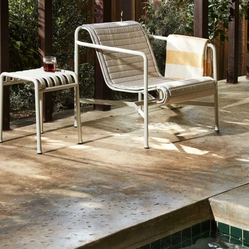 HAY Coffee Tables*Palissade Ottoman | Sky Grey