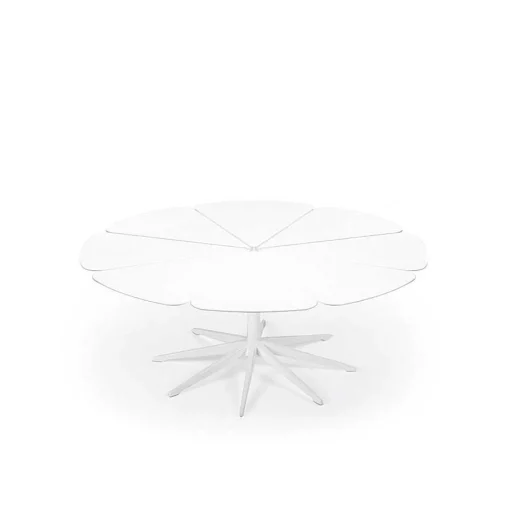 Knoll Outdoor Tables*Petal Coffee Table | Outdoor Table | White