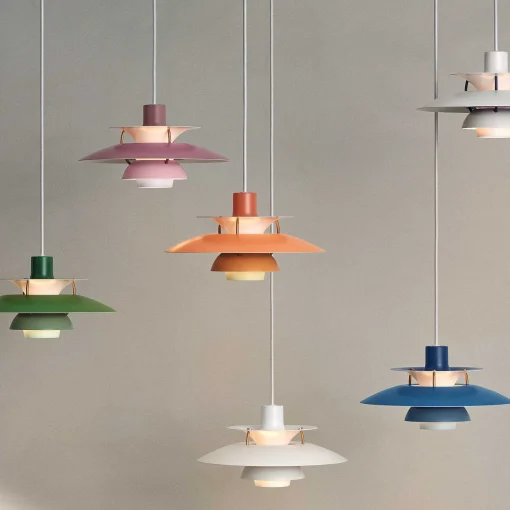 Louis Poulsen Pendant Lights*Ph 5 Mini | Pendant Lamp | Orange